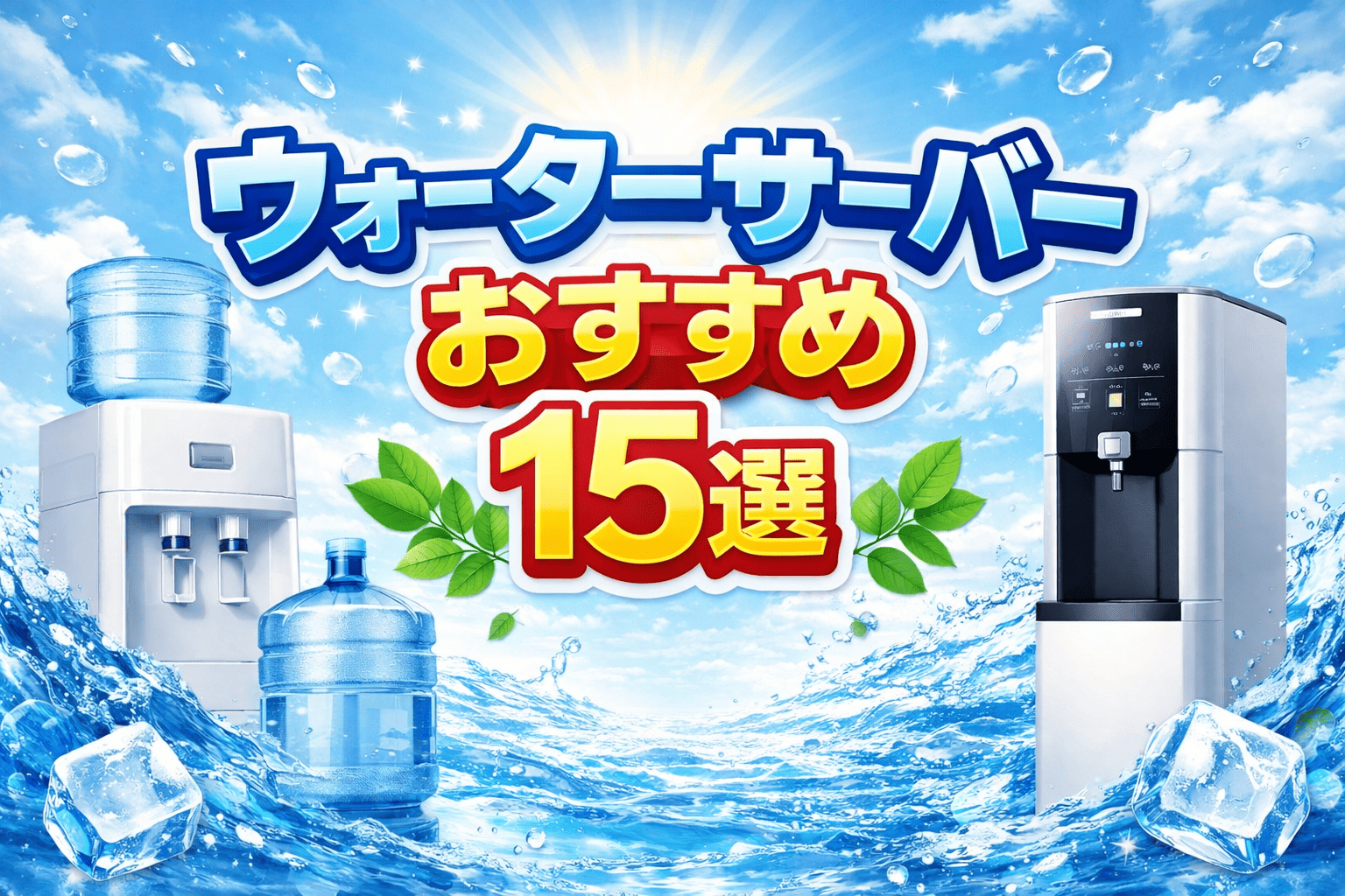 ウォーターサーバーおすすめ15選